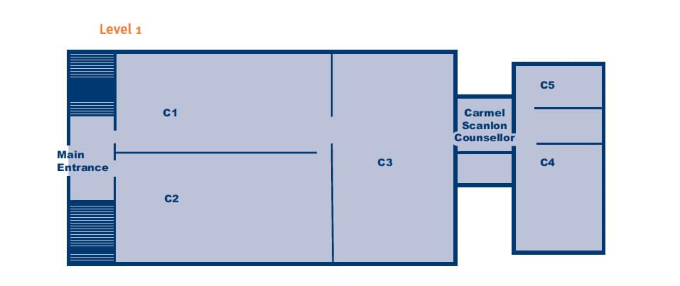 College Campus, (Church Building Ground Floor with Annex) Level 1